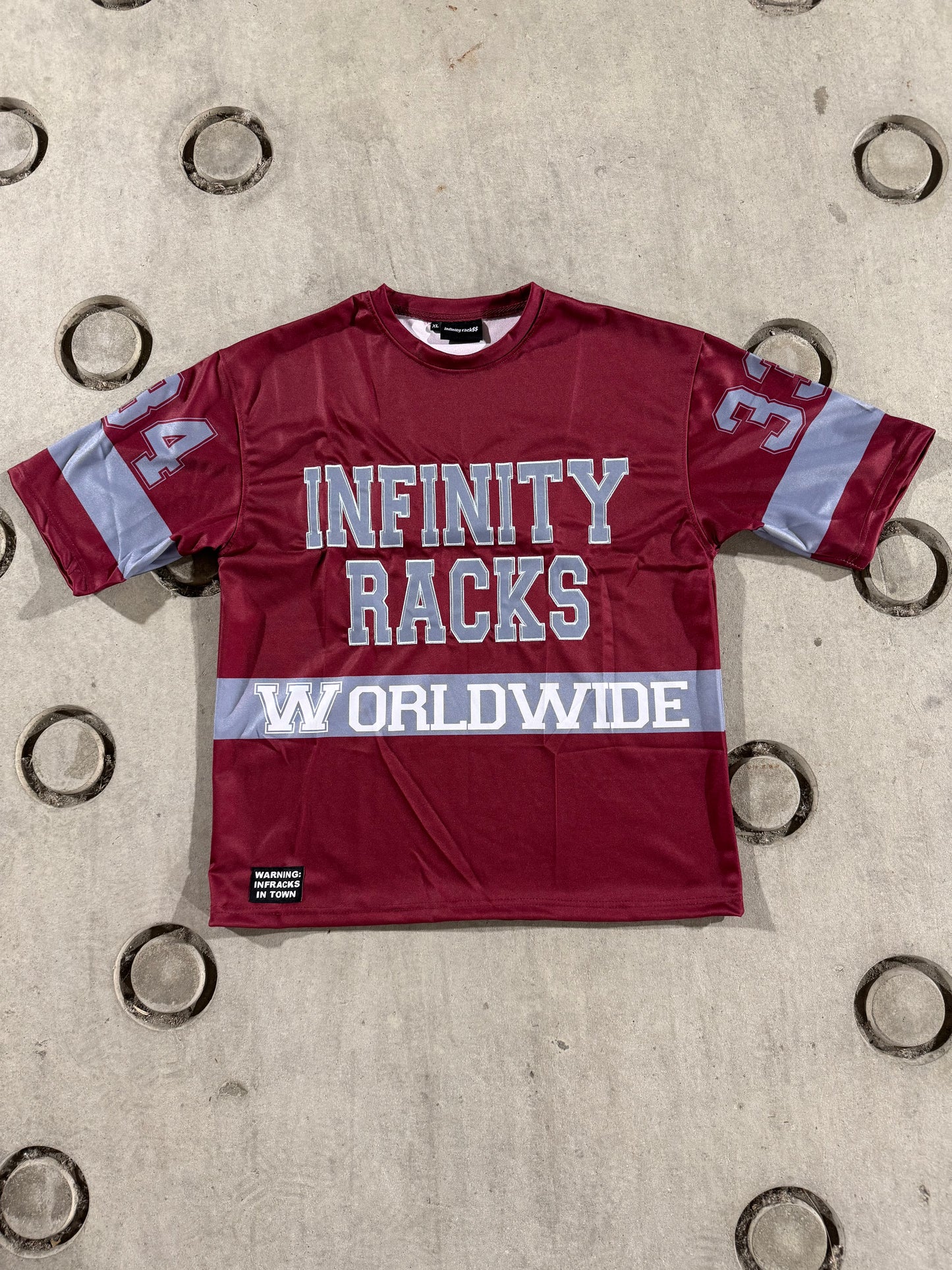 InfinityRackss 334 Jersey’s (Maroon)