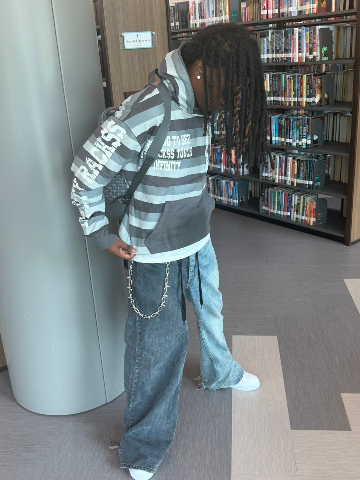 Infinityrackss “ Easter “ Grey hoodie