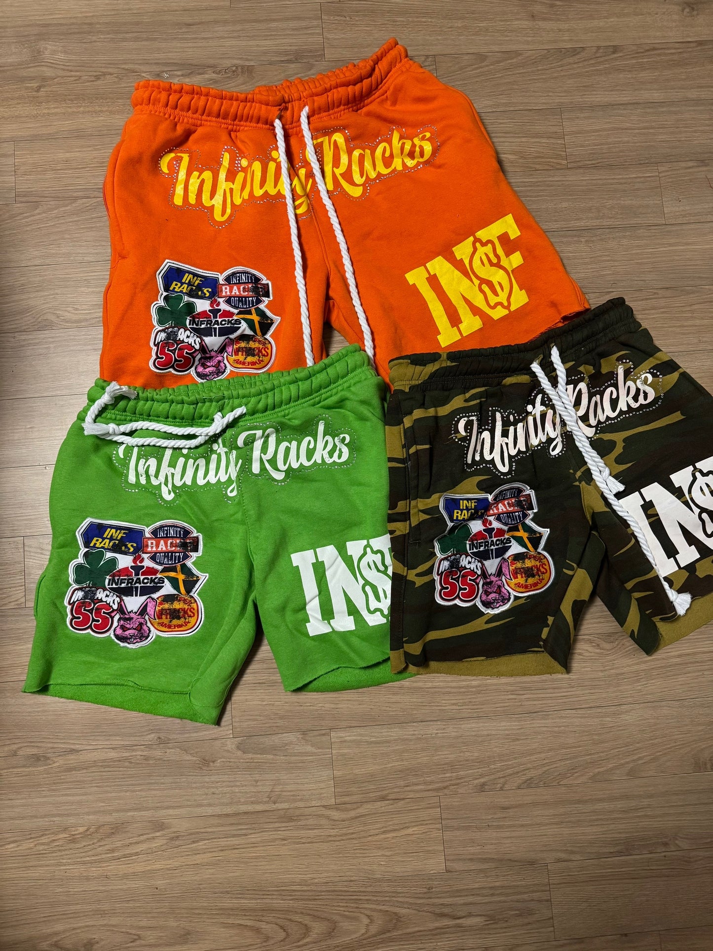 Infinityracks Jacket/Shorts Sets