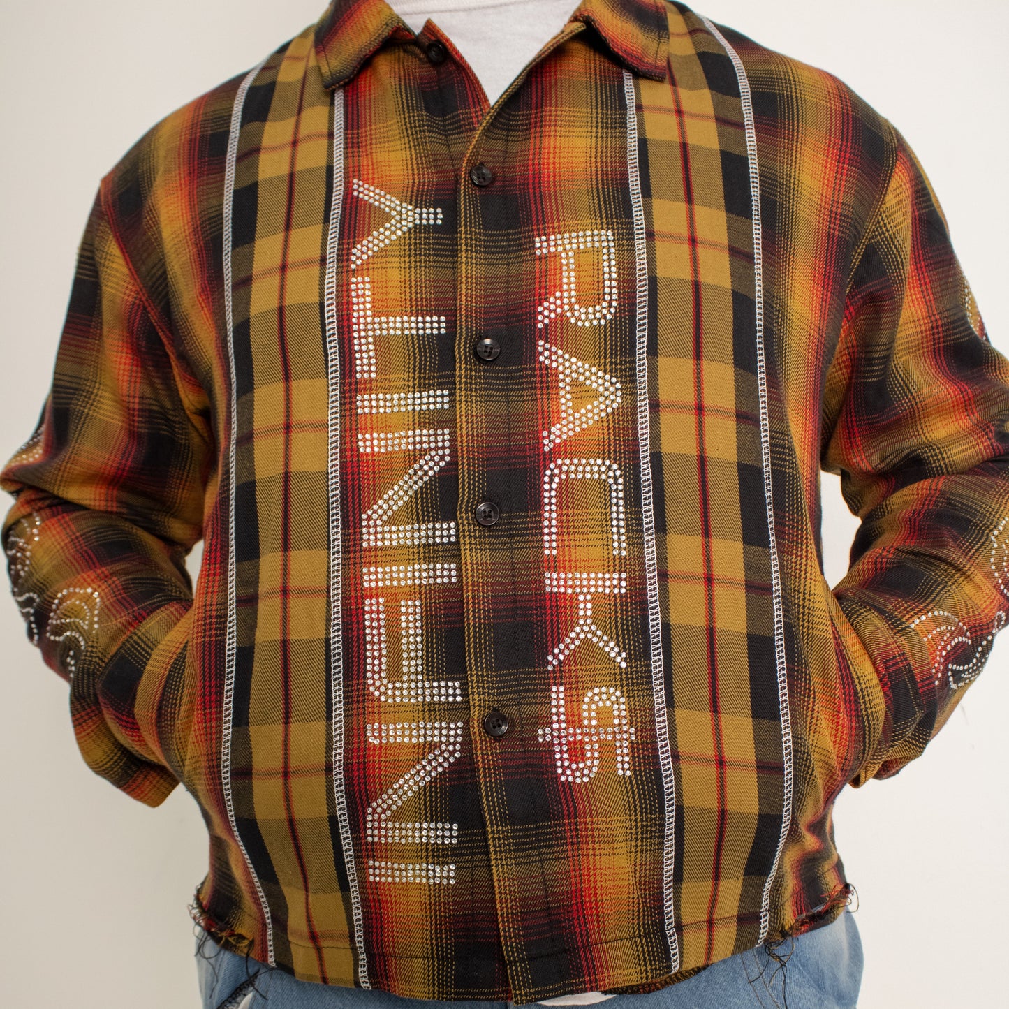 Infinityrackss “ family “ Flannel (Orange)