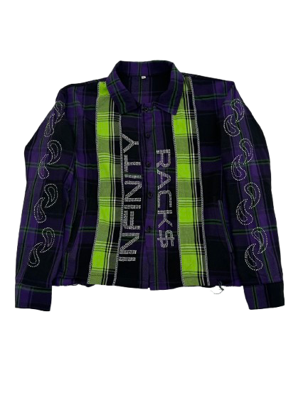 Infinityrackss “Family” Flannel (Purple)