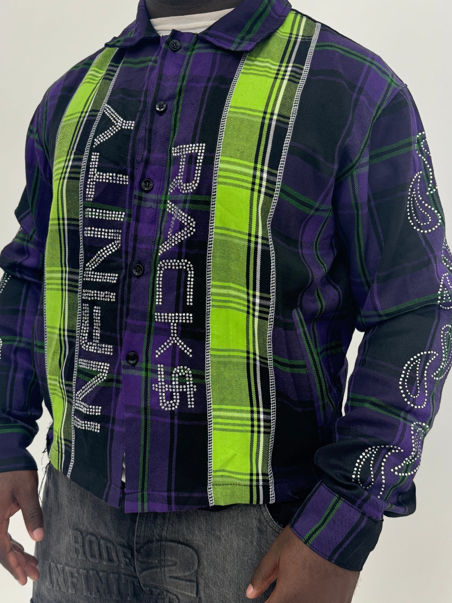 Infinityrackss “Family” Flannel (Purple)