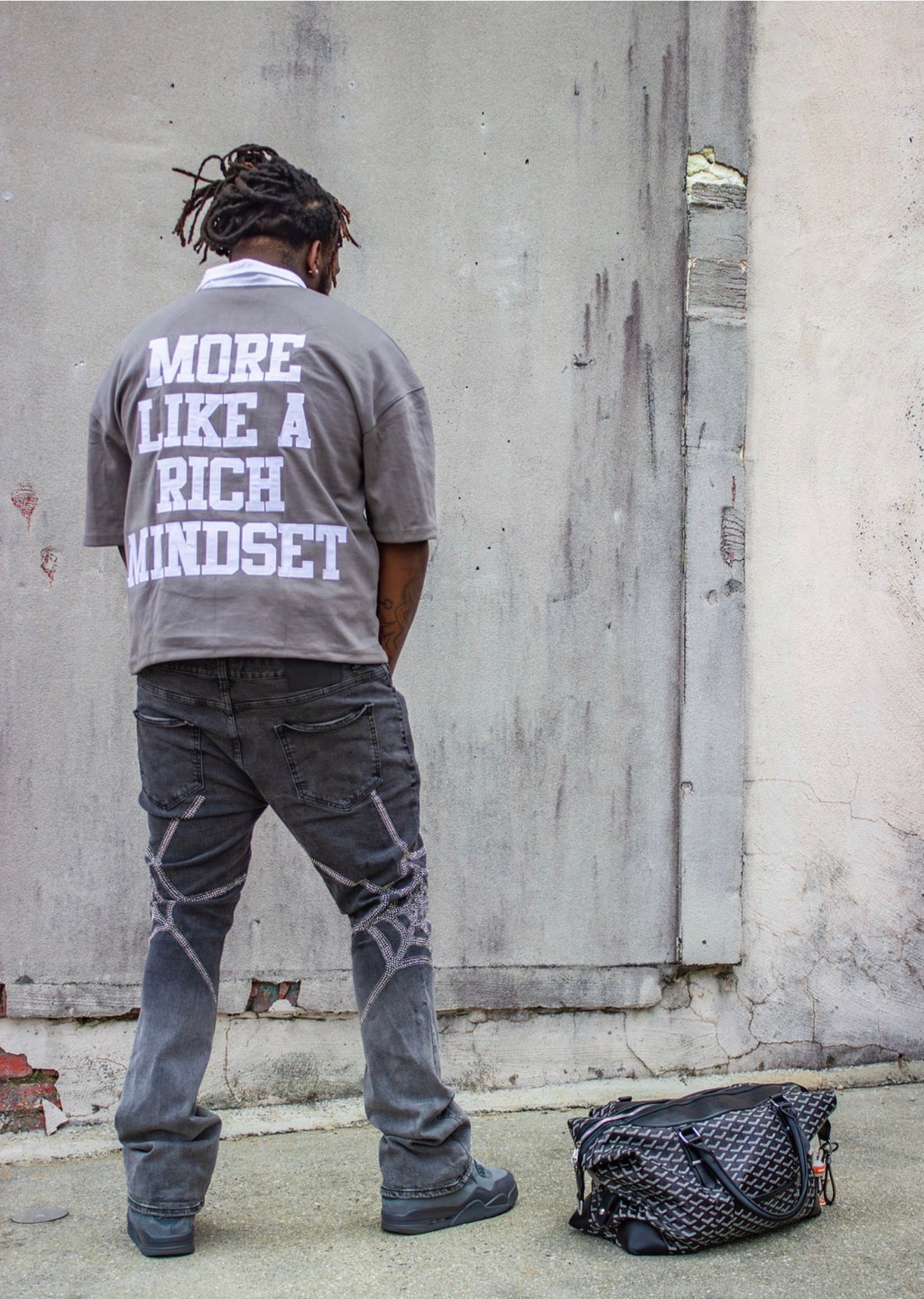 Infinityrackss Summer Rugby Polo Tee (Grey)